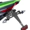Puig Kentekenplaathouder Zwart Kawasaki Z1000/R (14-) -Motoraccessoires 1 7102n 2 36ab