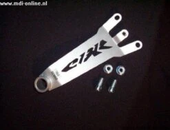 Puig Uitlaatsteun Zwart Honda CBR600F (99-07)