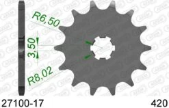 AFAM Tandwiel Voorzijde 17T - 420