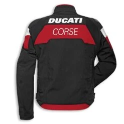 Ducati Corse Tex C5 Motorjas -Motoraccessoires 981073350 tex jacket corse C5 achterzijde a3a5