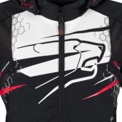 Bering Balko Motorjas -Motoraccessoires bering balko zwart wit rood 4 fe34