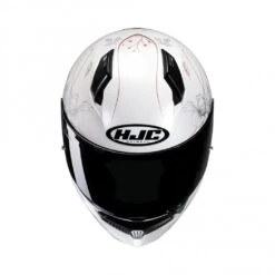 HJC C10 Epik Motorhelm 10 HJC C10 Epik Motorhelm -Motoraccessoires hjc c10 epik wit 2 4490