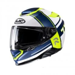 HJC RPHA 71 Zecha Motorhelm -Motoraccessoires hjc rpha 71 zecha wit blauw fluo 42c0