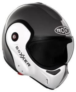 Roof BoXXer Face Motorhelm 9 Roof BoXXer Face Motorhelm -Motoraccessoires roof boxxer face grijs wit 1 620a