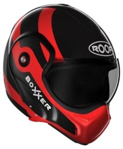 Roof BoXXer Fuzo Motorhelm 9 Roof BoXXer Fuzo Motorhelm -Motoraccessoires roof boxxer fuzo rood zwart 1 2f3f