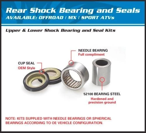 All Balls Schokdemper Lager Set 29-1017 3 All Balls Schokdemper Lager Set 29-1017