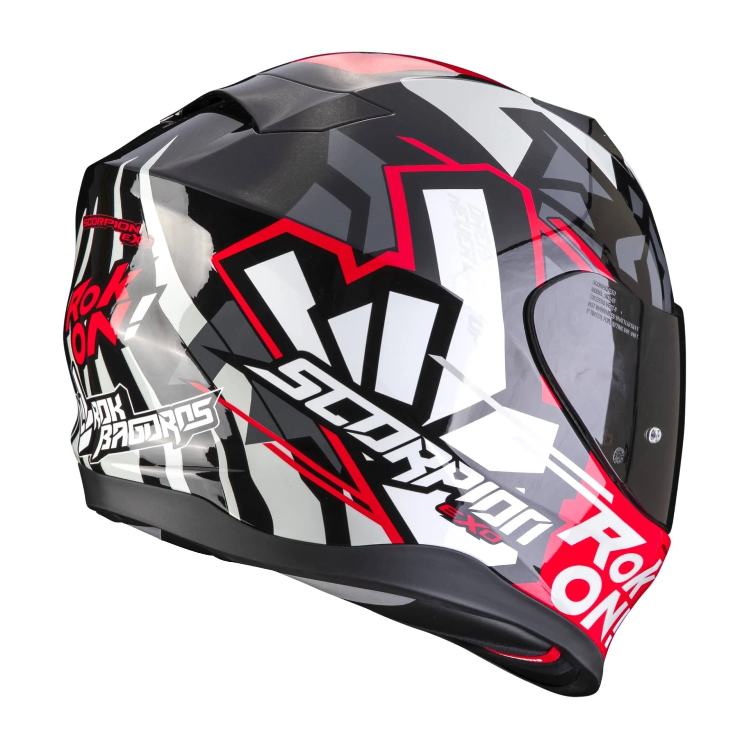 Scorpion Exo-520 Evo Air Rok Bagoros Motorhelm - Afbeelding 2