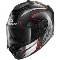 Shark Spartan GT Carbon Kromium Motorhelm -Motoraccessoires shark spartan gt carbon kromium rood 5f58